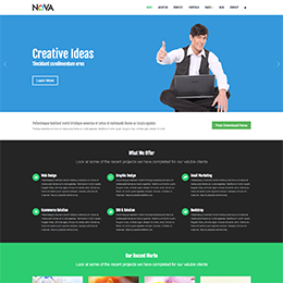 Nova - Corporate site template